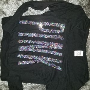 Xs vs pink bling shirt